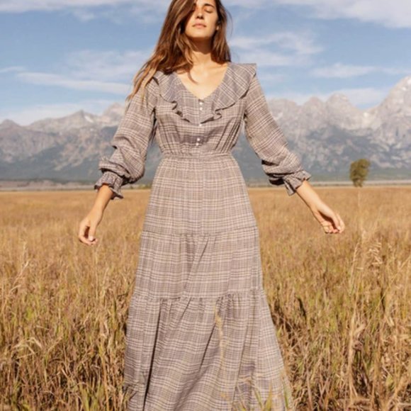 Christy Dawn Dresses & Skirts - NWT Christy Dawn Alana Dress Smoke Plaid S